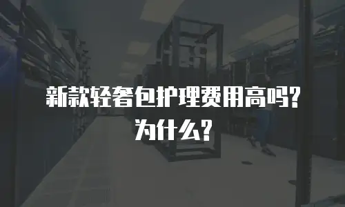 新款轻奢包护理费用高吗?为什么?