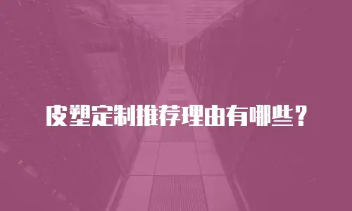 皮塑定制推荐理由有哪些？