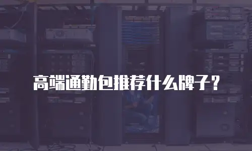 高端通勤包推荐什么牌子？
