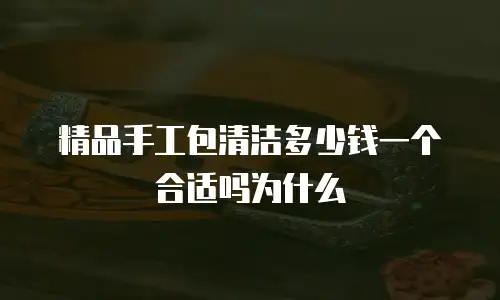 精品手工包清洁多少钱一个合适吗为什么