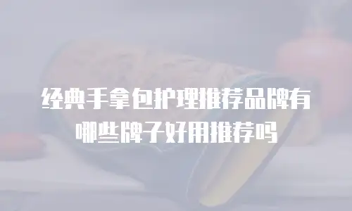 经典手拿包护理推荐品牌有哪些牌子好用推荐吗