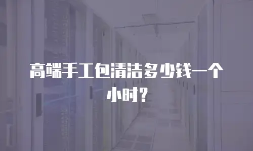 高端手工包清洁多少钱一个小时？