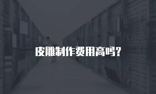 皮雕制作费用高吗？