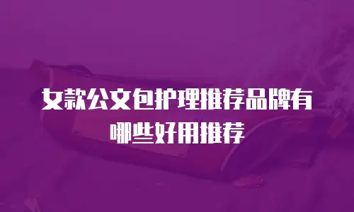 女款公文包护理推荐品牌有哪些好用推荐