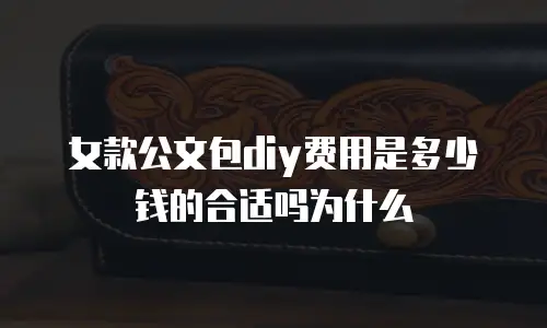 女款公文包diy费用是多少钱的合适吗为什么