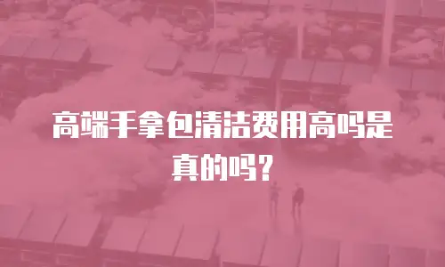 高端手拿包清洁费用高吗是真的吗？