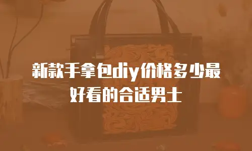 新款手拿包diy价格多少最好看的合适男士