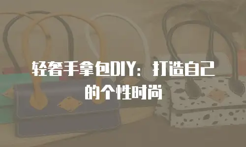 轻奢手拿包DIY：打造自己的个性时尚