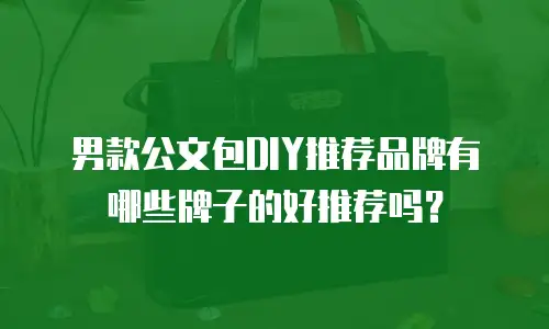 男款公文包DIY推荐品牌有哪些牌子的好推荐吗？
