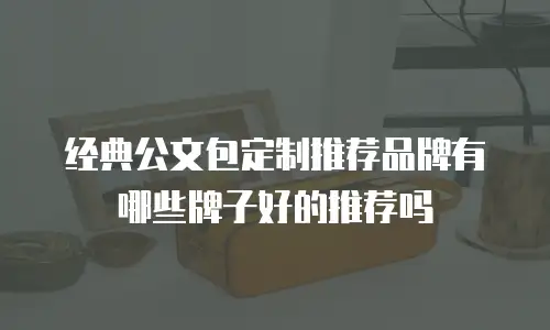经典公文包定制推荐品牌有哪些牌子好的推荐吗