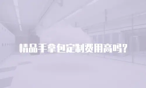 精品手拿包定制费用高吗？
