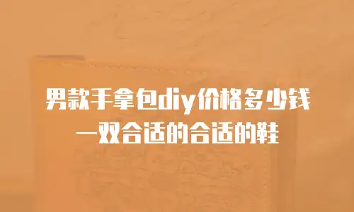 男款手拿包diy价格多少钱一双合适的合适的鞋