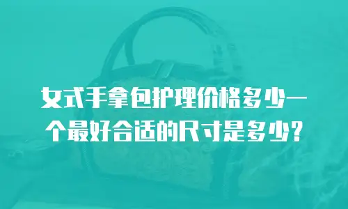 女式手拿包护理价格多少一个最好合适的尺寸是多少？