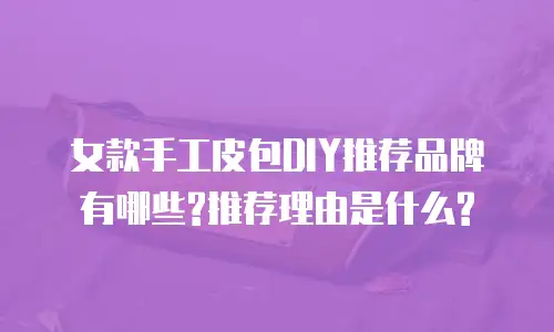 女款手工皮包DIY推荐品牌有哪些?推荐理由是什么?