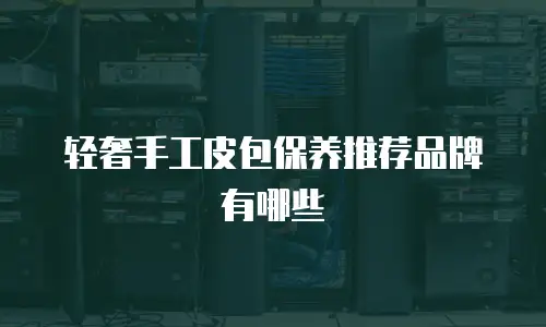 轻奢手工皮包保养推荐品牌有哪些