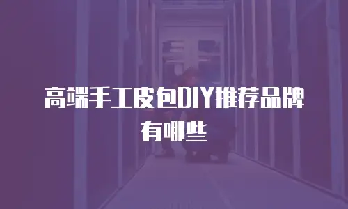 高端手工皮包DIY推荐品牌有哪些