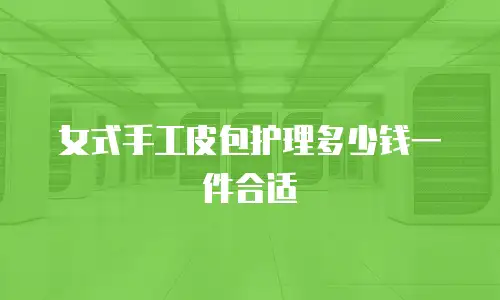 女式手工皮包护理多少钱一件合适