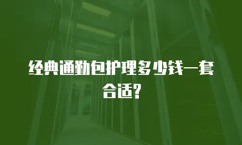 经典通勤包护理多少钱一套合适?