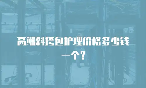高端斜挎包护理价格多少钱一个？