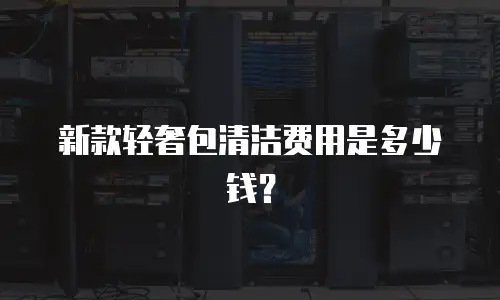新款轻奢包清洁费用是多少钱？