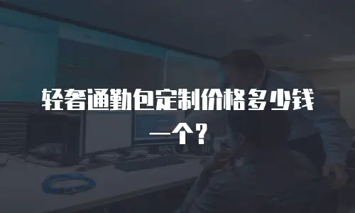 轻奢通勤包定制价格多少钱一个？