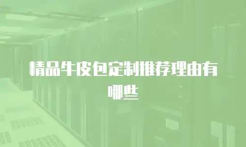 精品牛皮包定制推荐理由有哪些