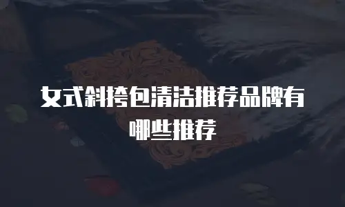 女式斜挎包清洁推荐品牌有哪些推荐