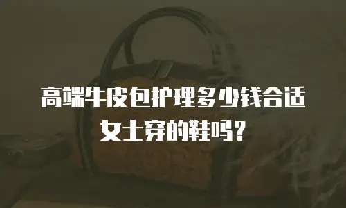 高端牛皮包护理多少钱合适女士穿的鞋吗？
