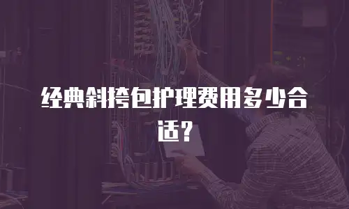 经典斜挎包护理费用多少合适？