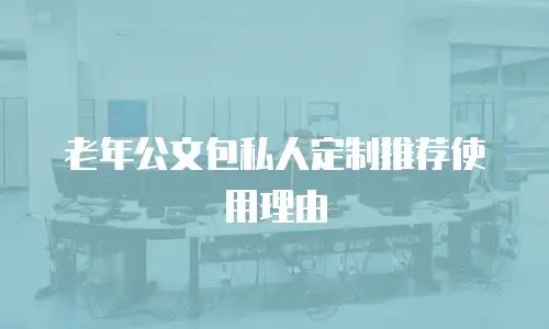 老年公文包私人定制推荐使用理由