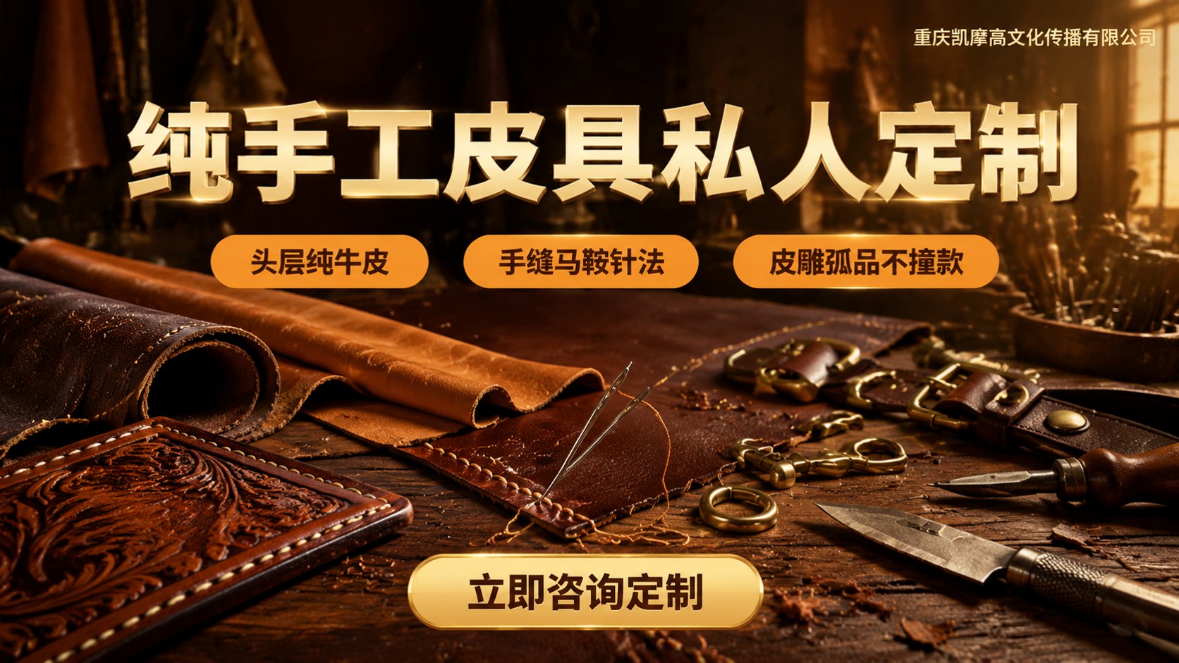手工皮具定制选购指南：皮料工艺与定制流程