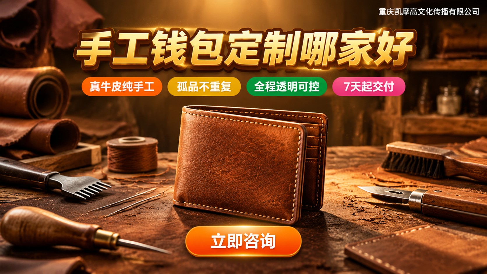 手工钱包定制评测对比：工艺、皮料与定制流程